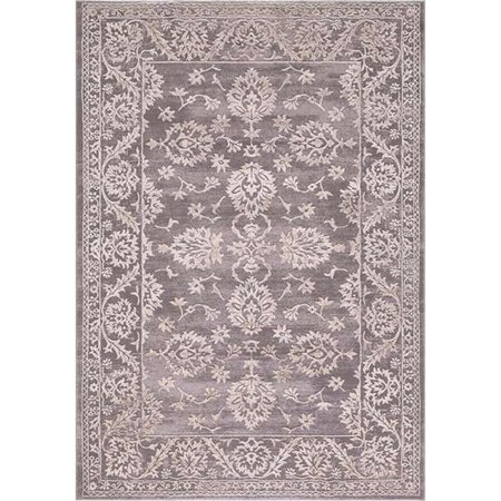 CONCORD GLOBAL 3 ft. 3 in. x 4 ft. 7 in. Thema Anatolia - Beige, Gray 29814